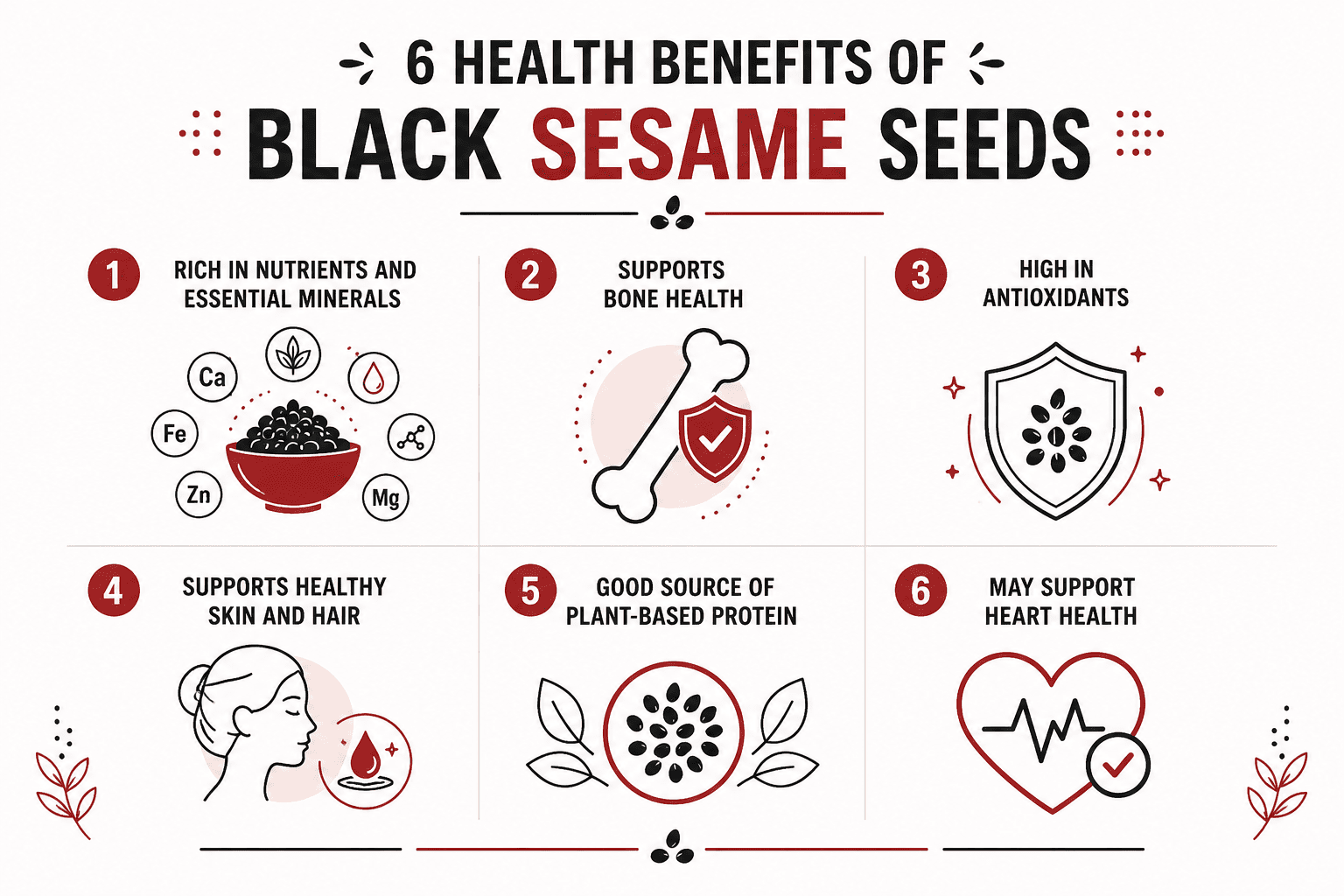 6 Health Benefits of Black Sesame Seeds in Malaysia
